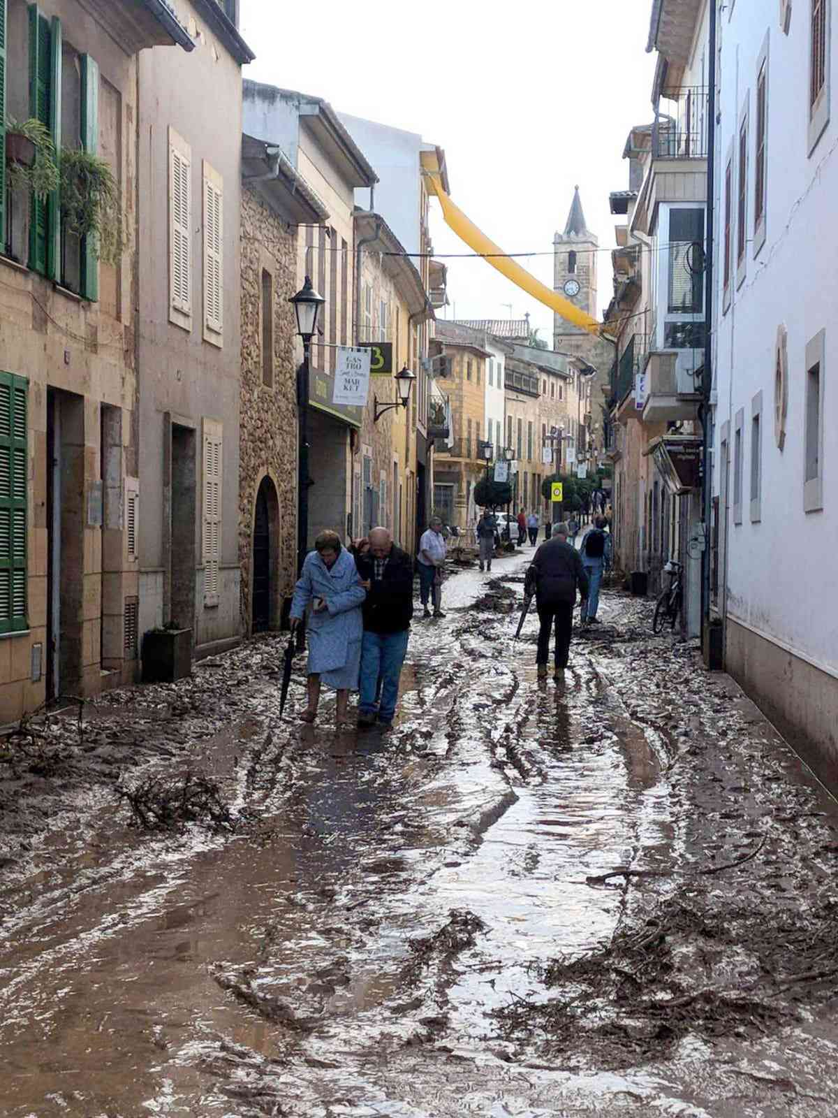 Several people died in flash floods in Majorca island, Sant Llorenc, Spain - 10 Oct 2018