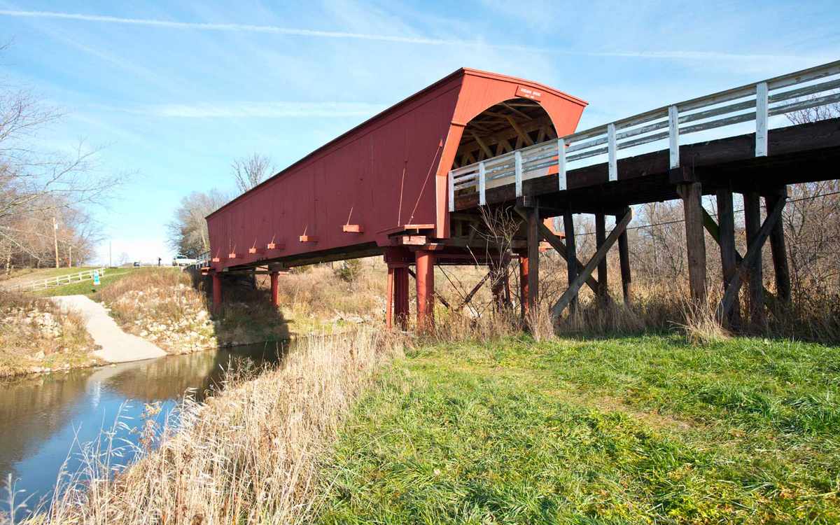 Roseman Covered Bridge Winterset Iowa