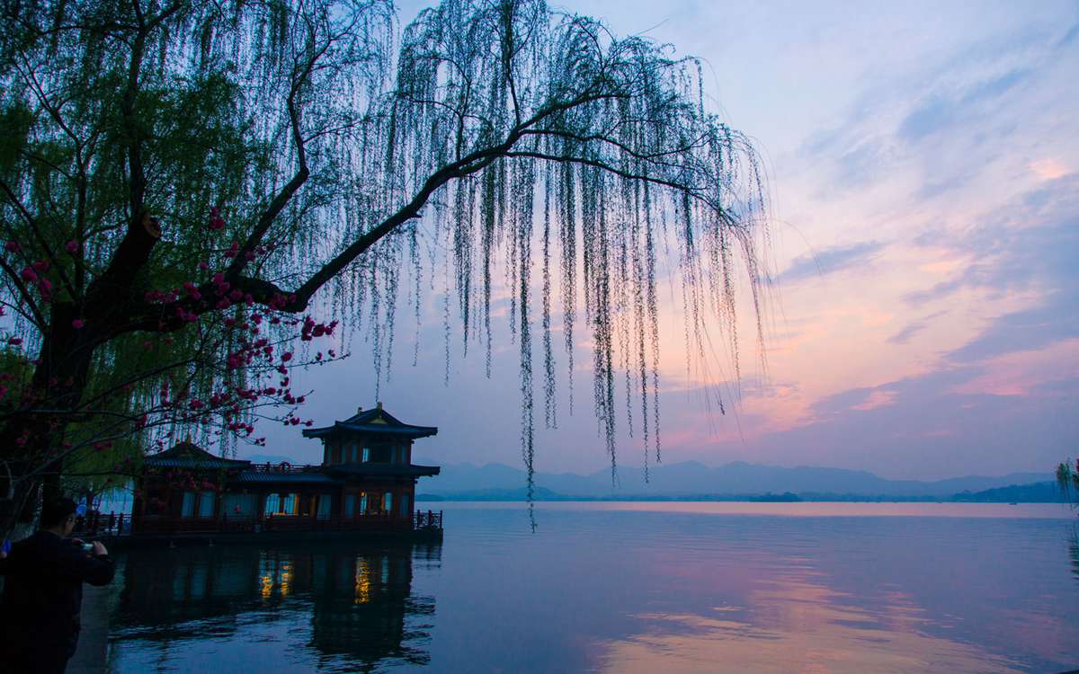 Hangzhou sunset