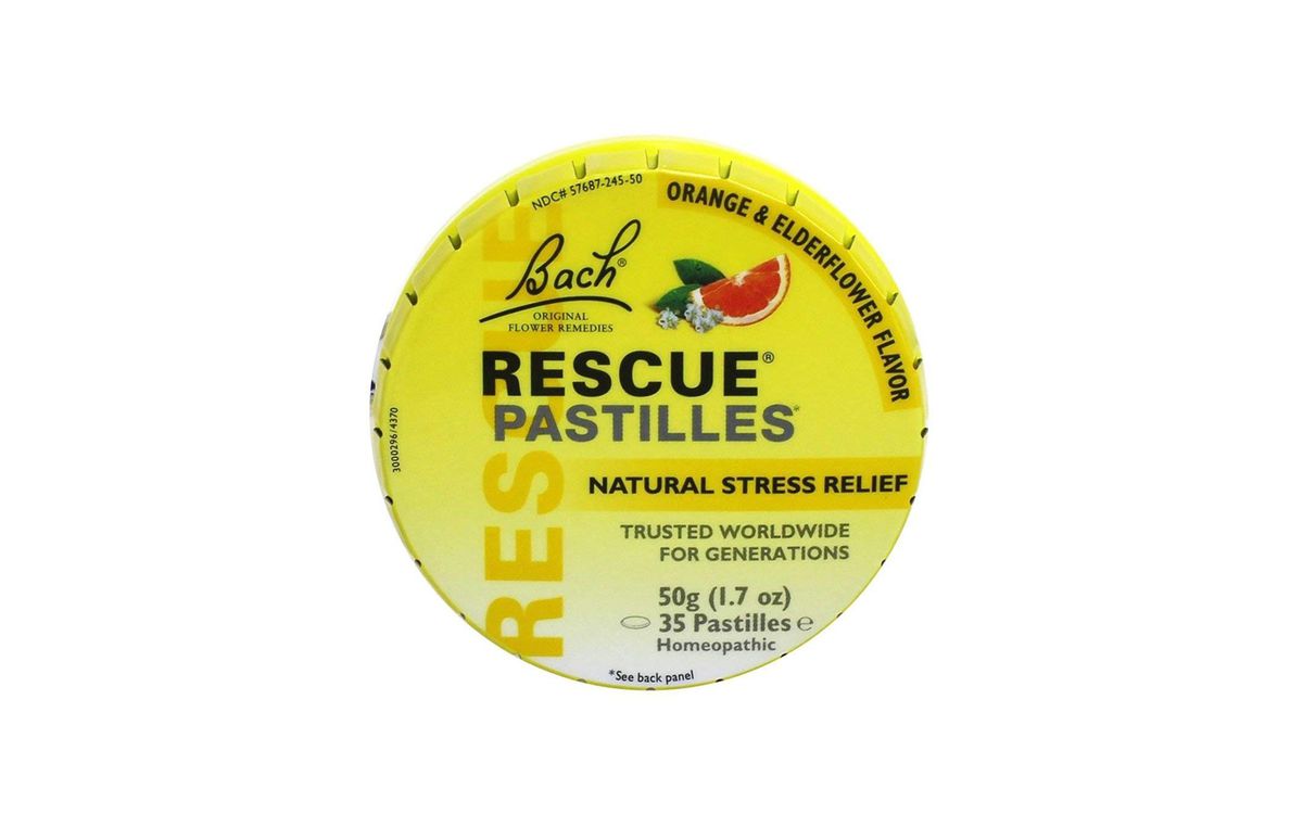 15. Bach Rescue Remedy Natural Stress Relief Pastilles