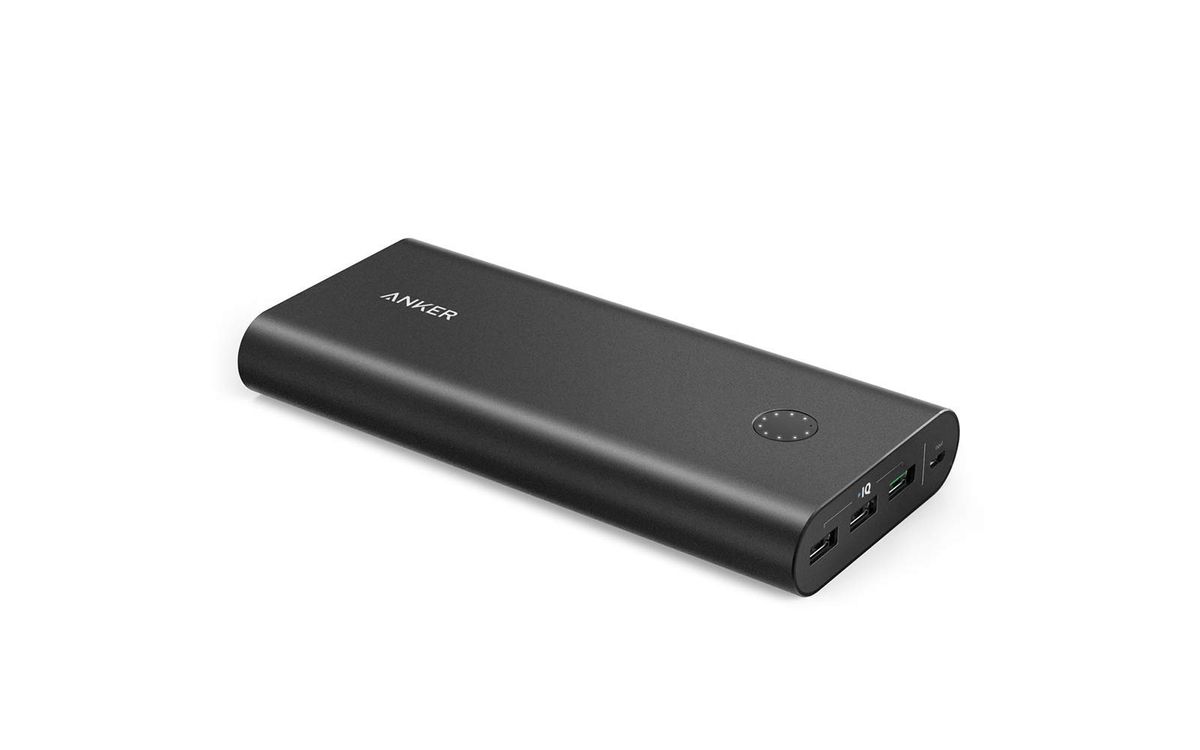 If you're looking for a power bank that will charge multiple devices: the Anker PowerCore+ 26800