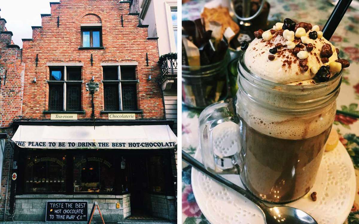 Best Hot Chocolate - Old Chocolate House, Belgium