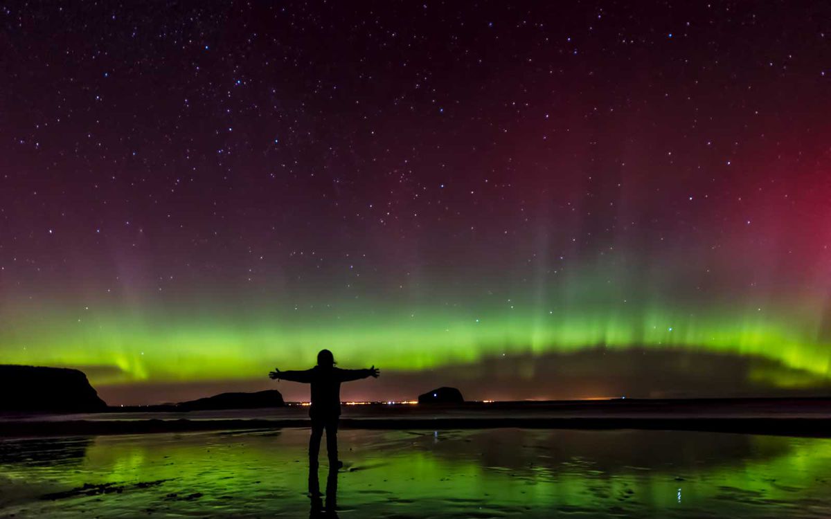 Explore northern lights excursions in Scotland.