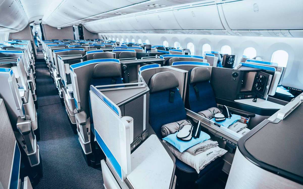 Accommodations aboard United Boeing Dreamliner 787-10