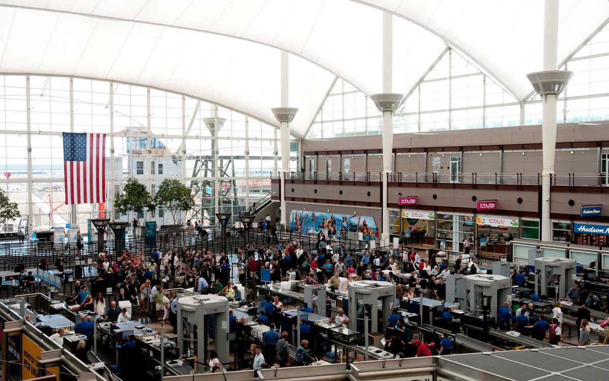 A record number of travelers are expected in U.S. airports this Spring Break season.