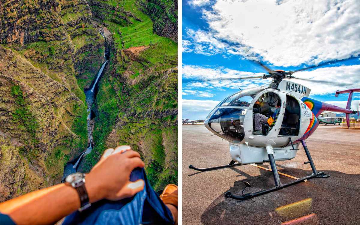Jack Harter Helicopter Ride, Kauai, Hawaii