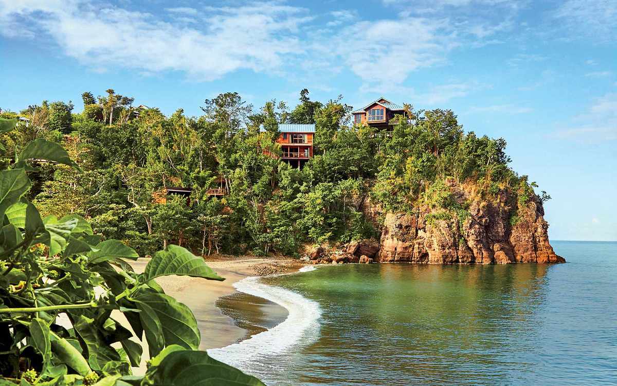 Vilas at Secret Bay luxury resort in Dominica