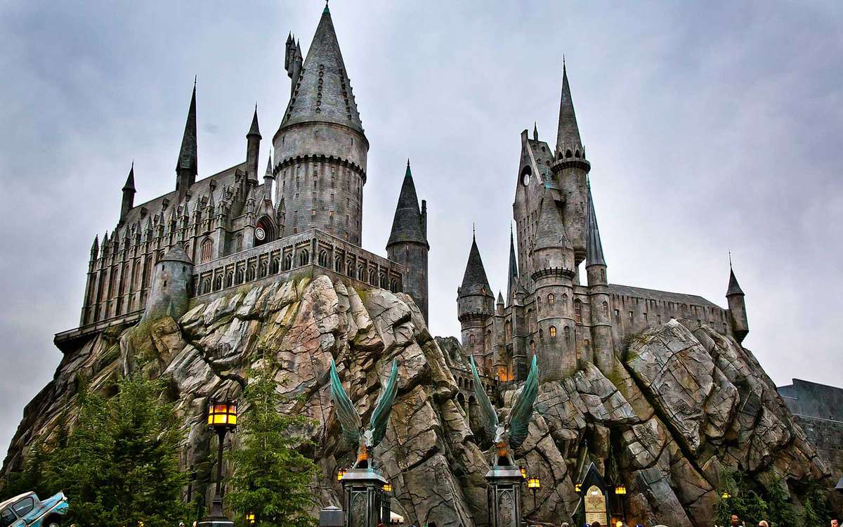 "The Wizarding World Of Harry Potter" At Universal Studios Hollywood
