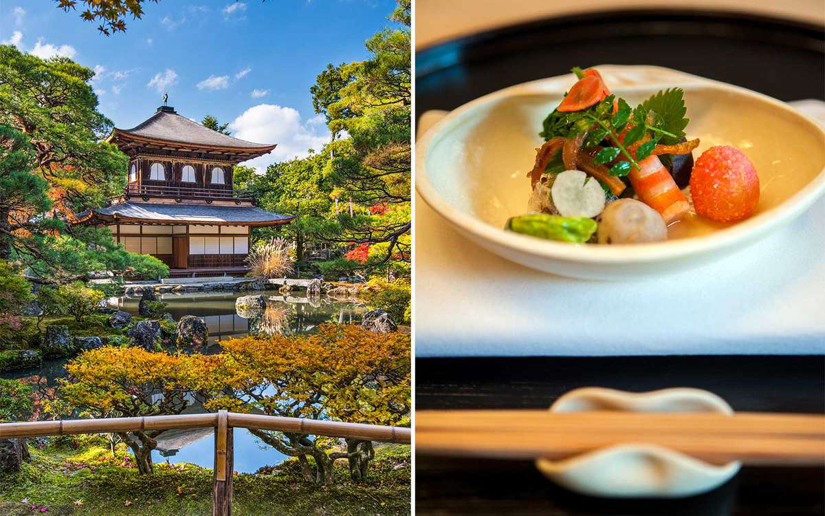 Kyoto, Japan and Kichisen restaurant