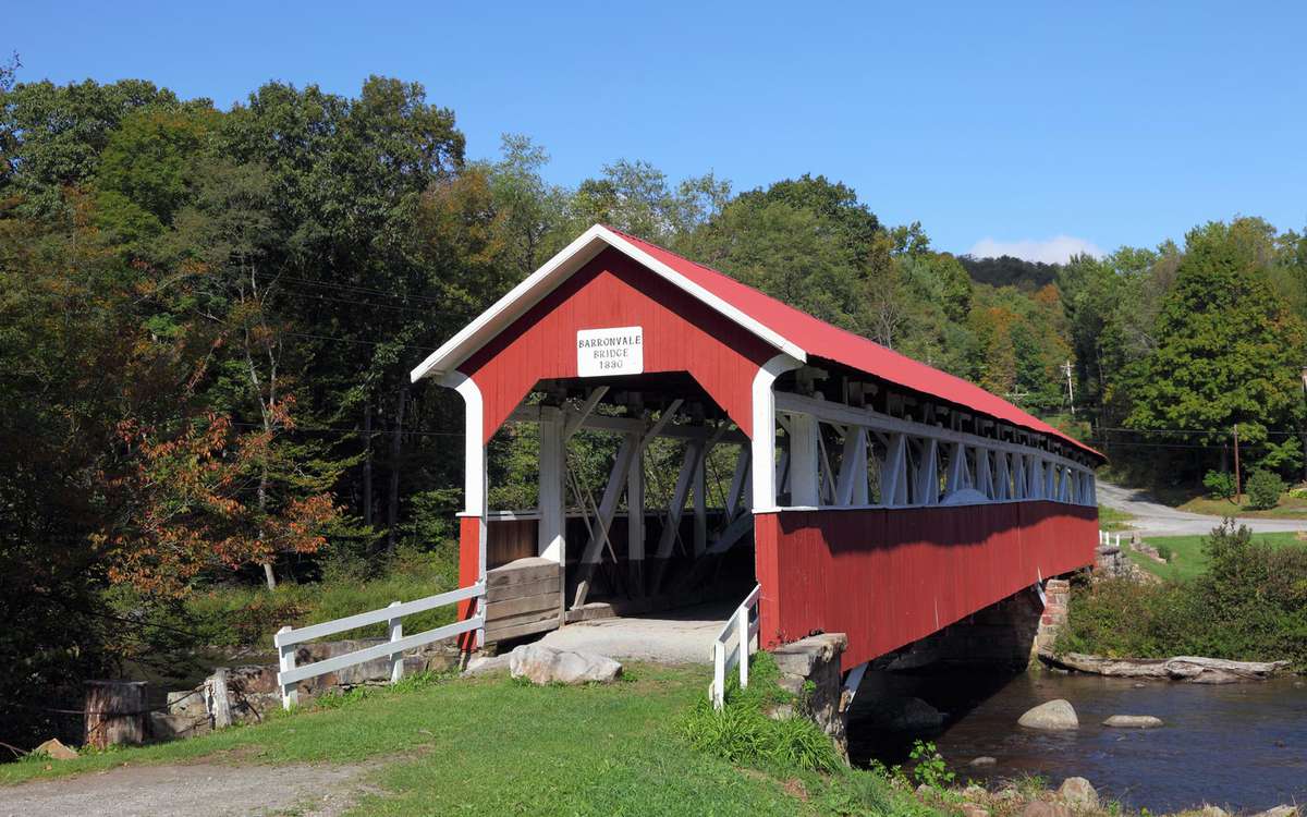 Covered bridge in Pennsylvania