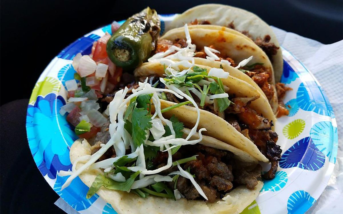 El Chile Toreado tacos in Santa Fe, NM