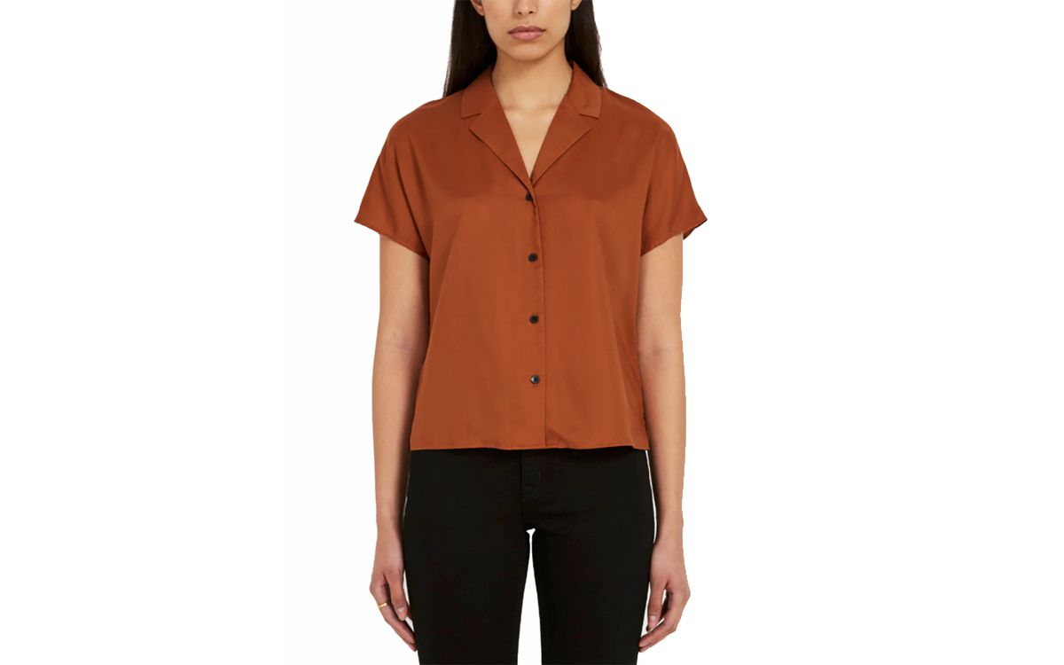 Frank and Oak Everyday Camp Collar Blouse