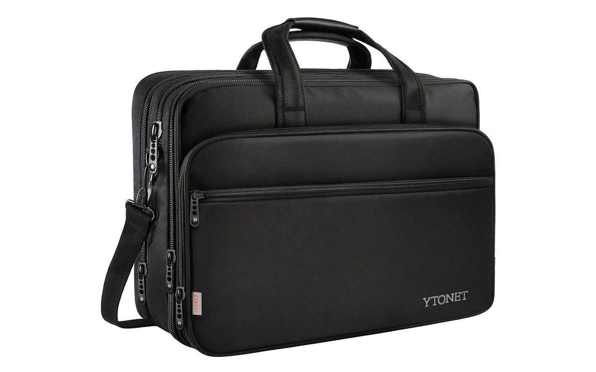 Ytonet Expandable Messenger Laptop Bag