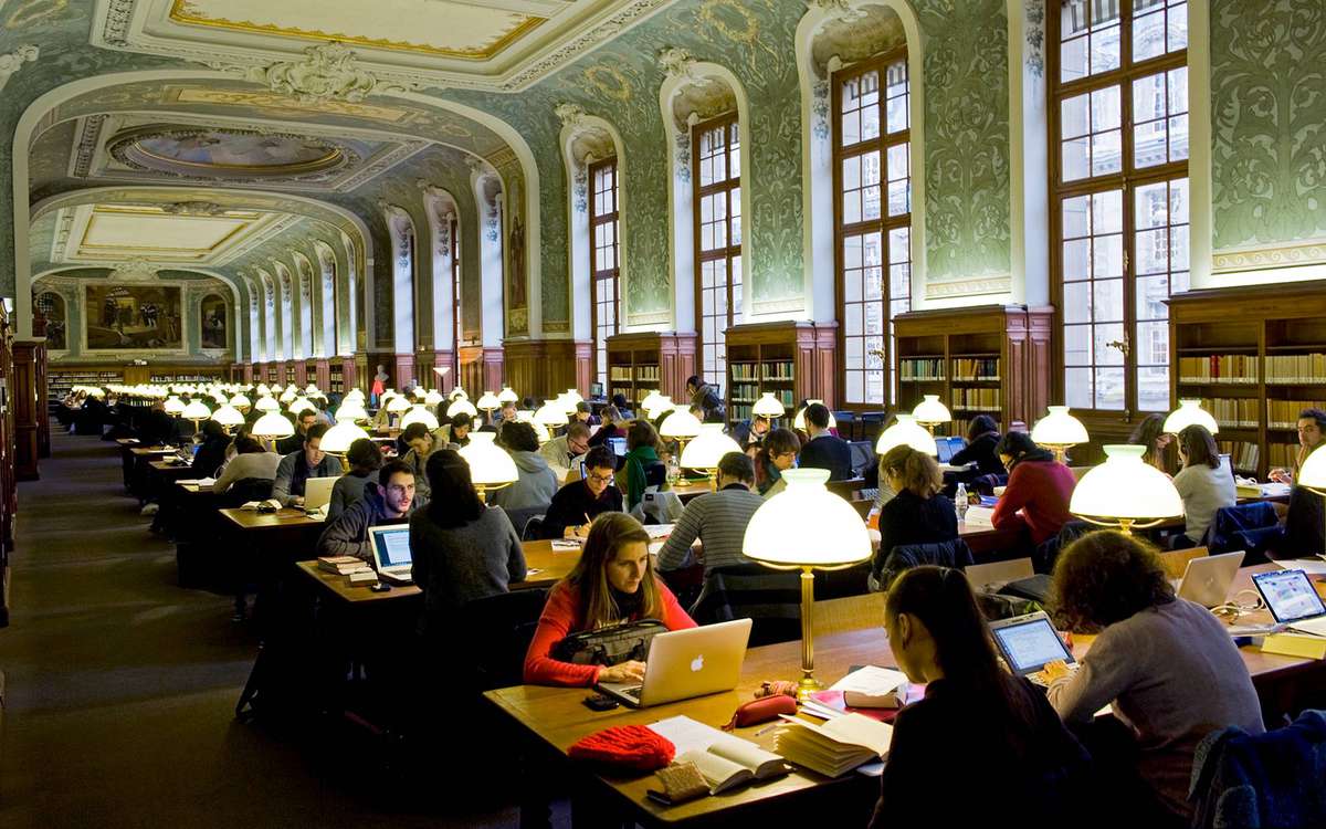 Bibliotheque Interuniversitaire de la Sorbonne, Paris