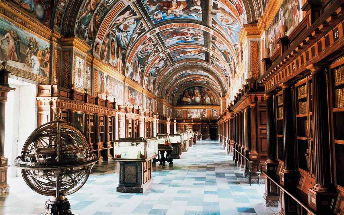 Library of El Escorial San Lorenzo de el Escorial, Spain