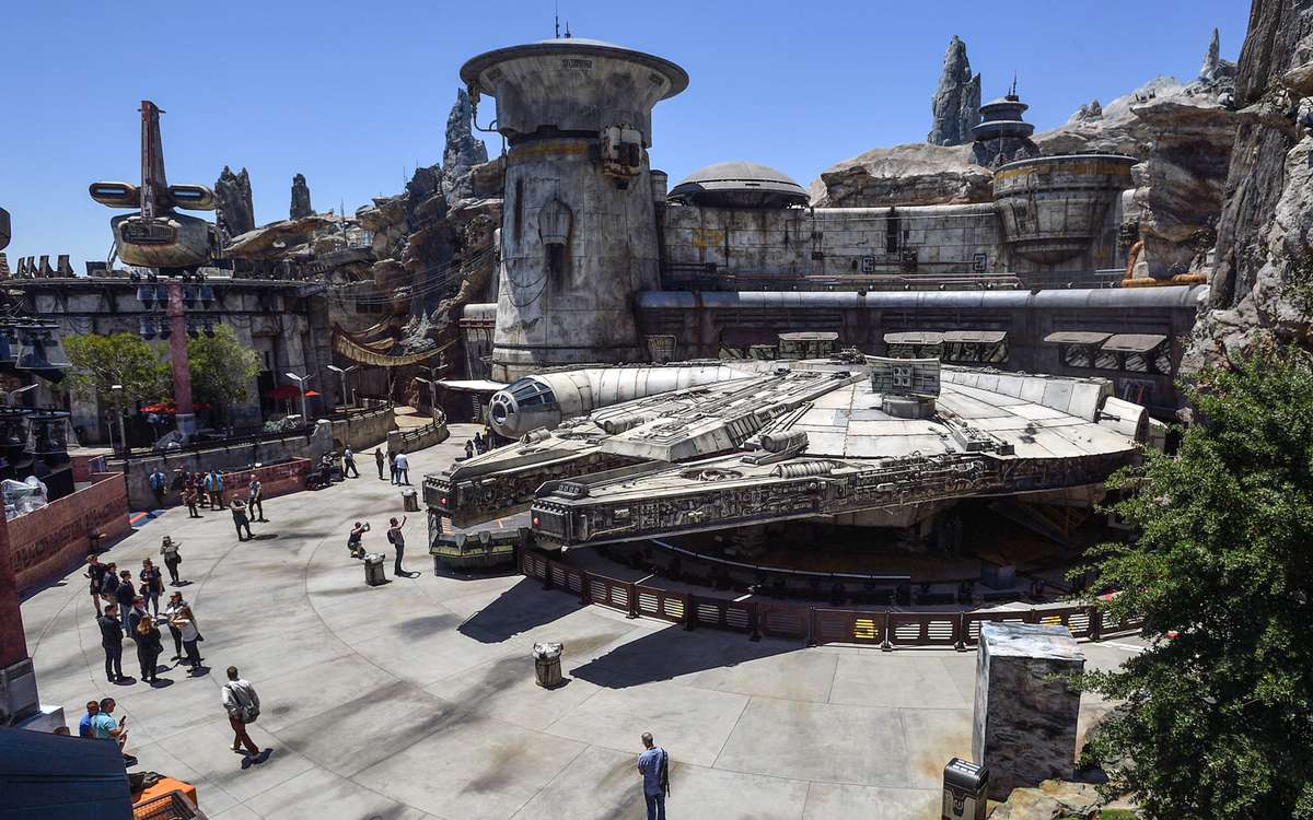 Star Wars: Galaxy's Edge at Disneyland in Anaheim, CA