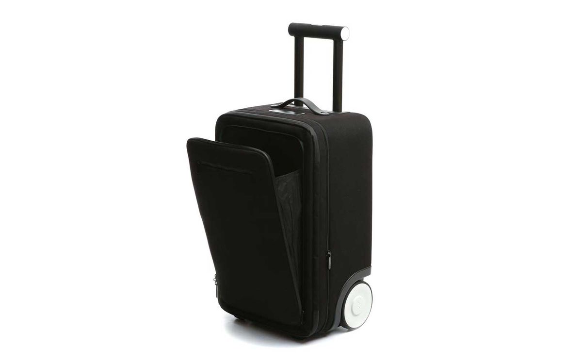 the marlon smart carry on suitcase