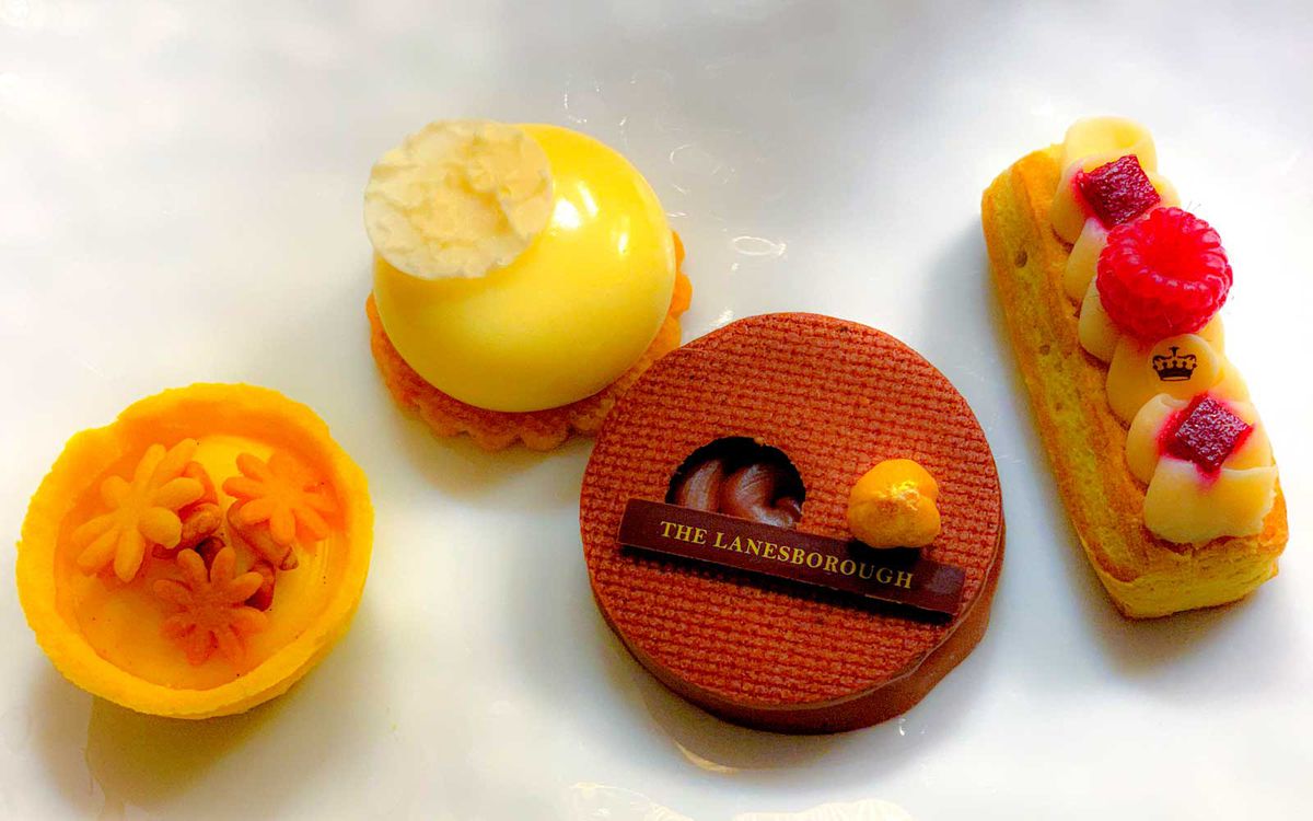 A selection of pastries guests can sample at the hotel.