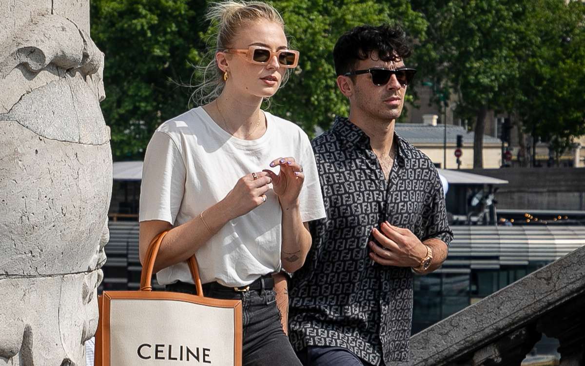 Sophie Turner and Joe Jonas in Paris, June 2019