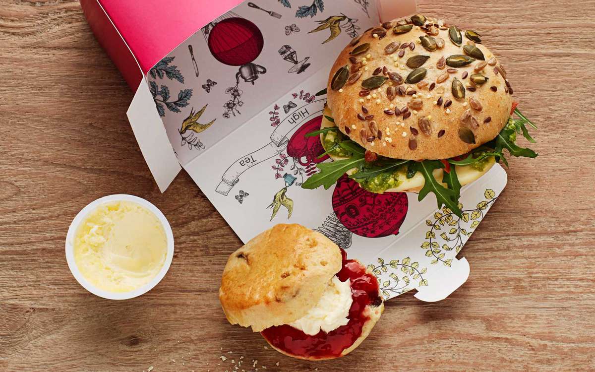 Enjoy afternoon tea when flying out of the U.K. with Virgin Atlantic.