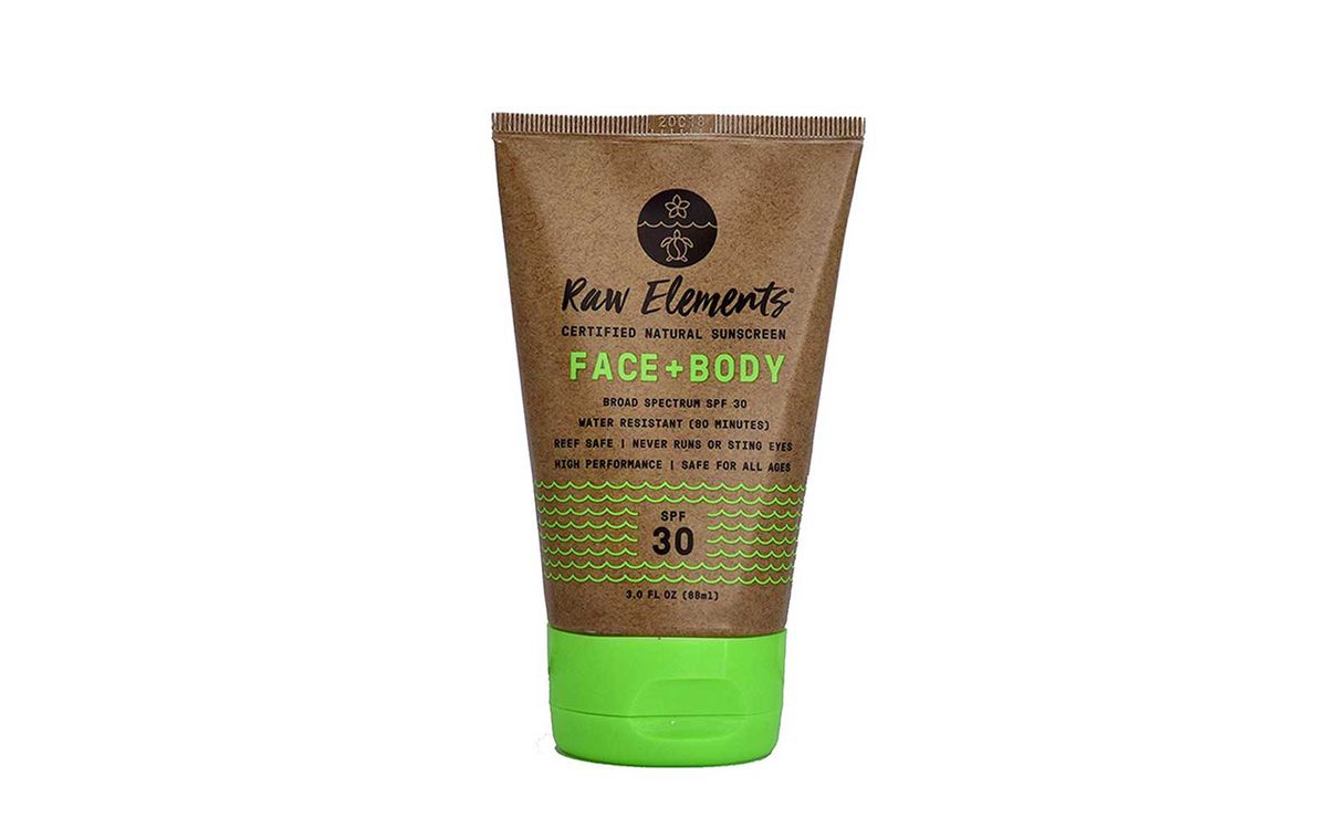 reef safe sunscreen raw elements
