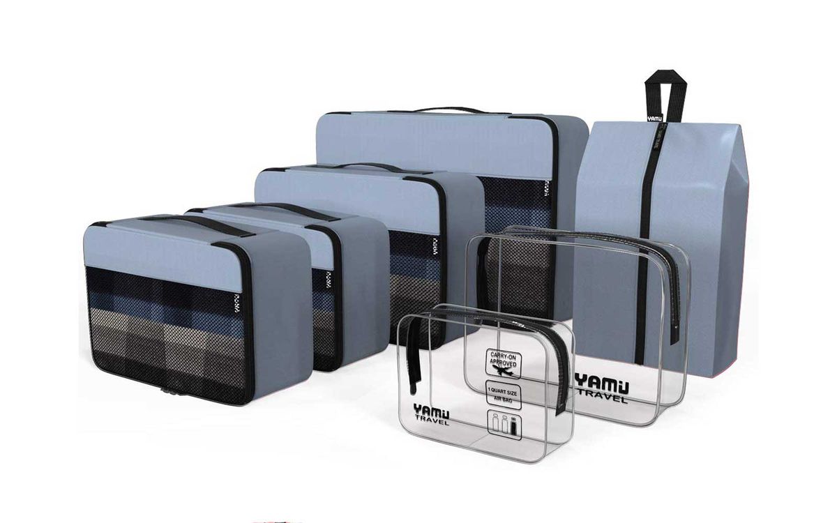 Best for Accessories: Yamiu Packing Cubes