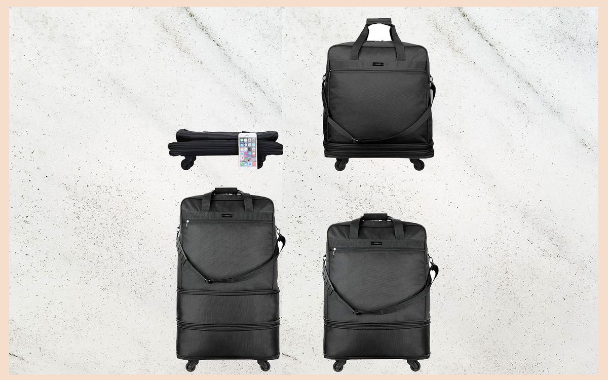 Hanke Expandable Foldable Suitcase Luggage