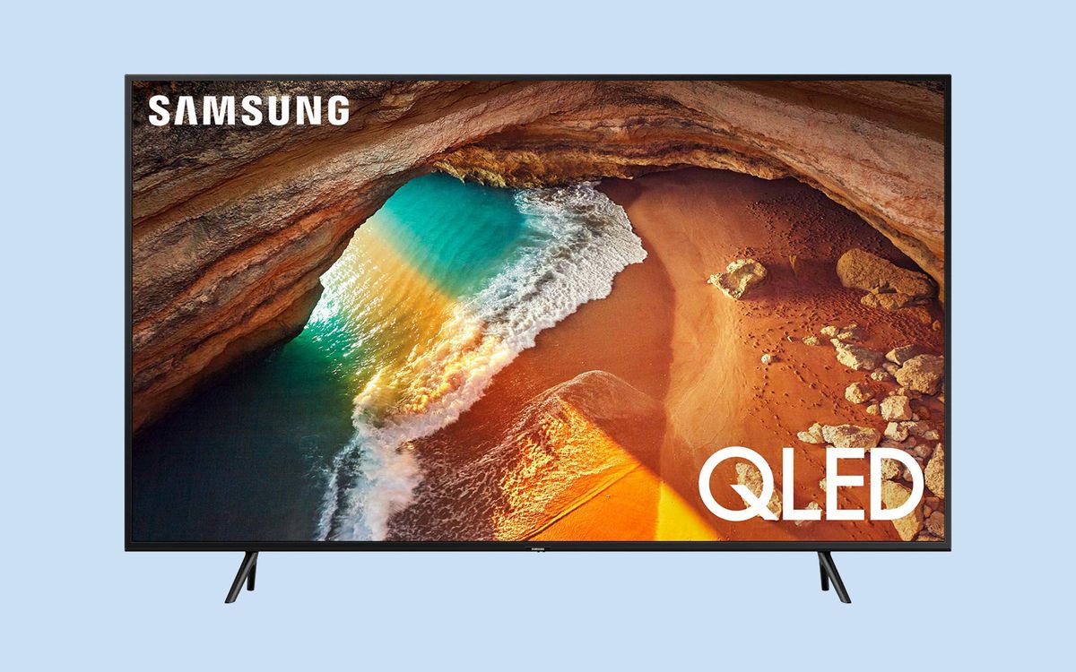 Samsung QN55Q60RAFXZA Flat 55-Inch QLED 4K Q60 Series Ultra HD Smart TV