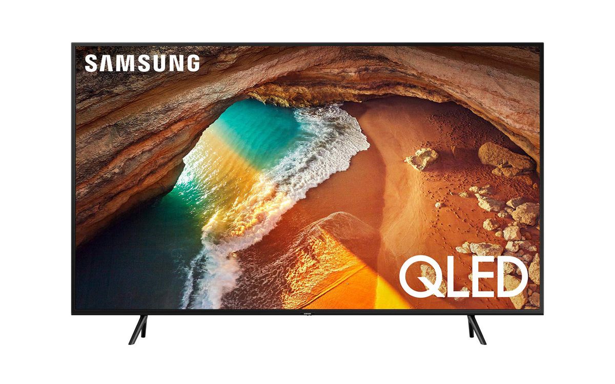 Samsung QN55Q60RAFXZA Flat 55-Inch QLED 4K Q60 Series Ultra HD Smart TV