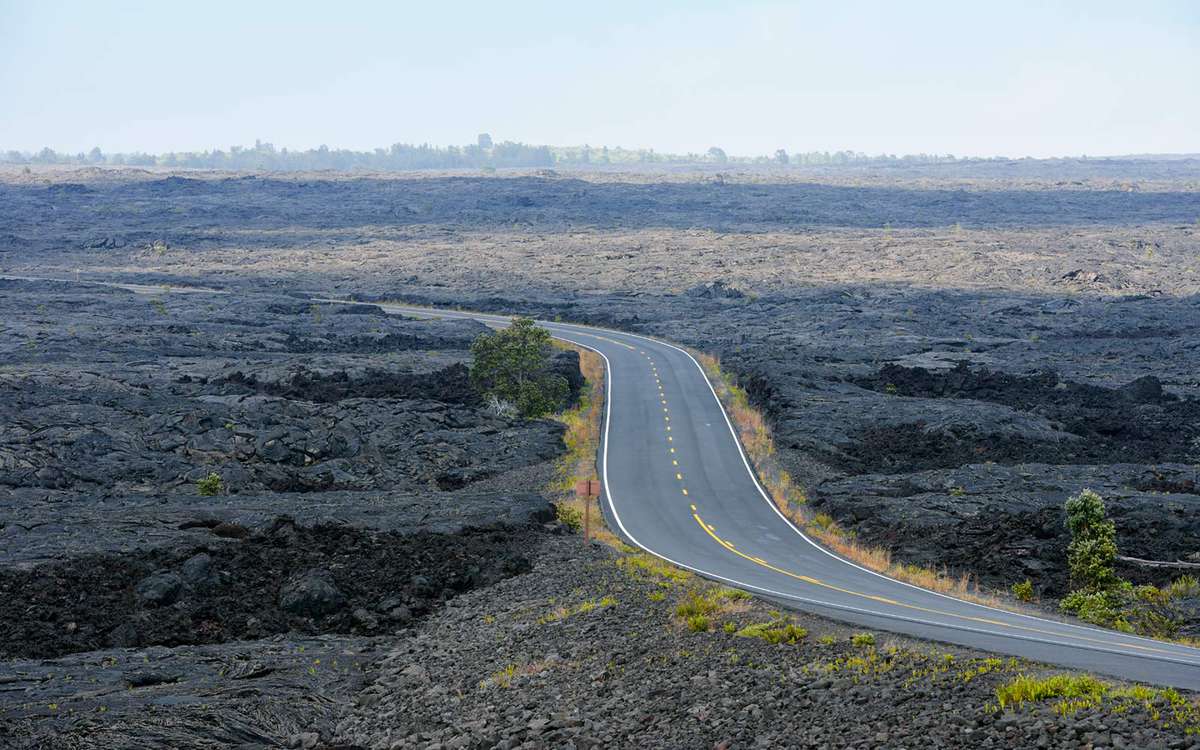 Chain of Craters Road, Volcanoes National Park, Big Island, Hawaii