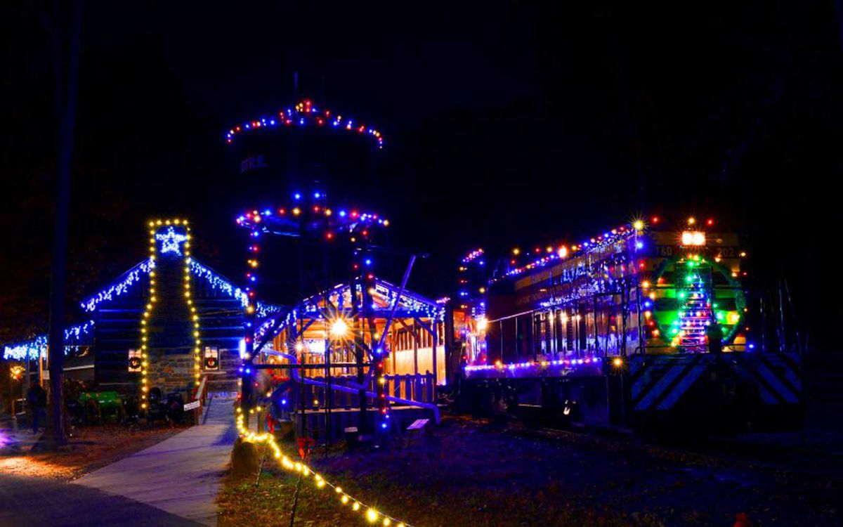 Country Christmas Train: Denton, North Carolina