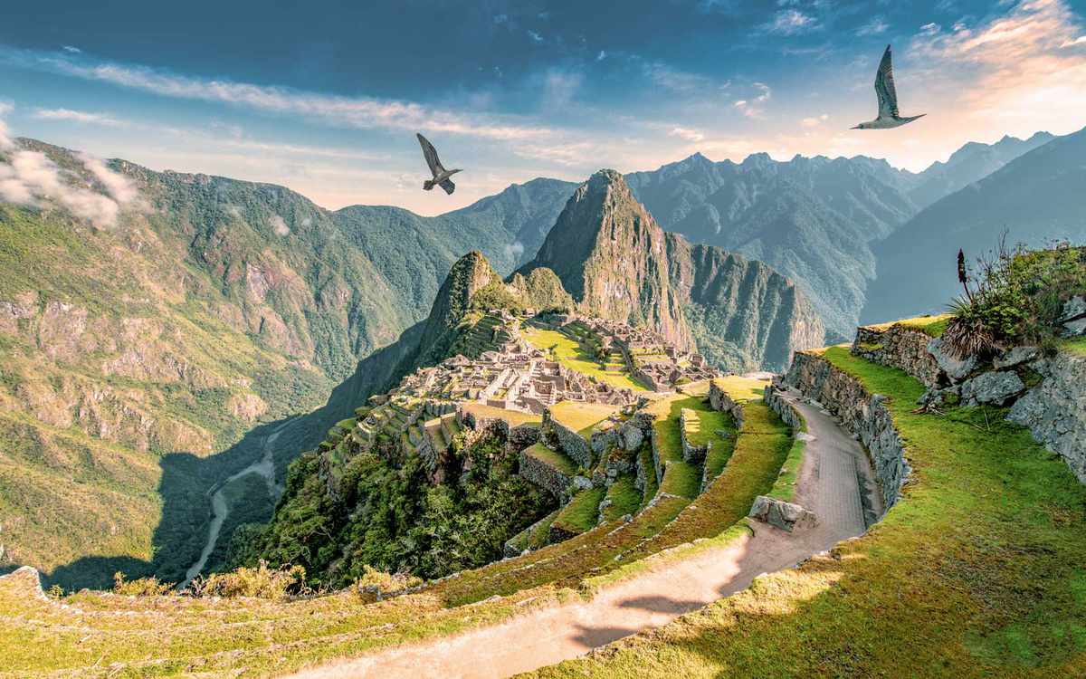 Machu Picchu, the citadel of the Inca Empire