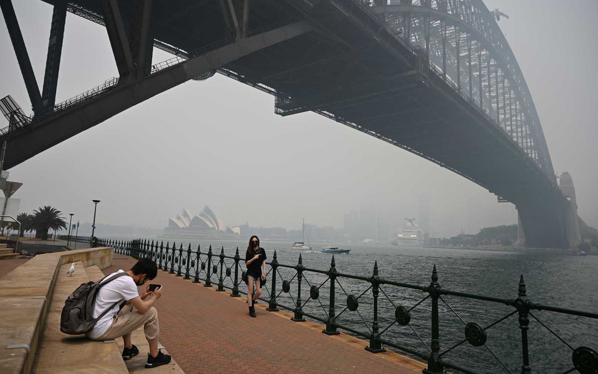 Toxic haze blanketed Sydney on December 10