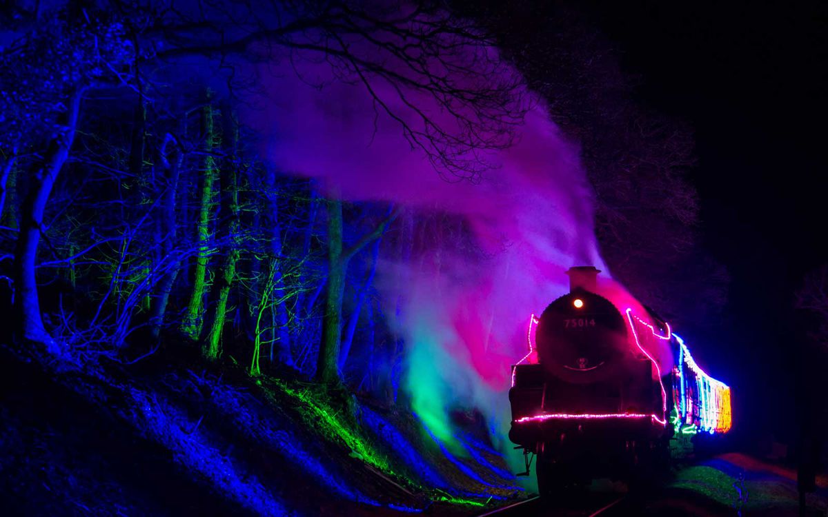 The Train of Lights: Devon, England
