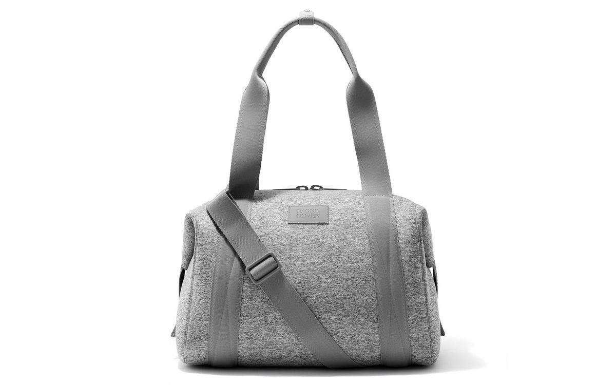 Grey Neoprene Duffel Bag