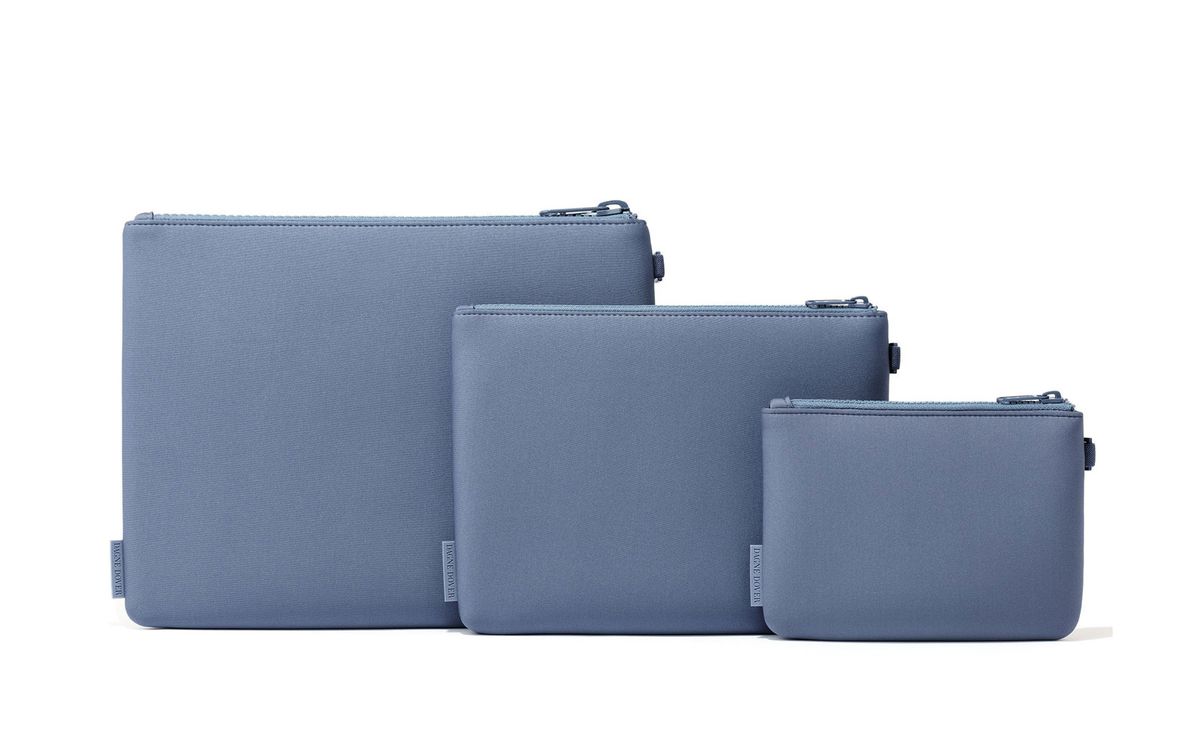 Blue Sleeve Pouches