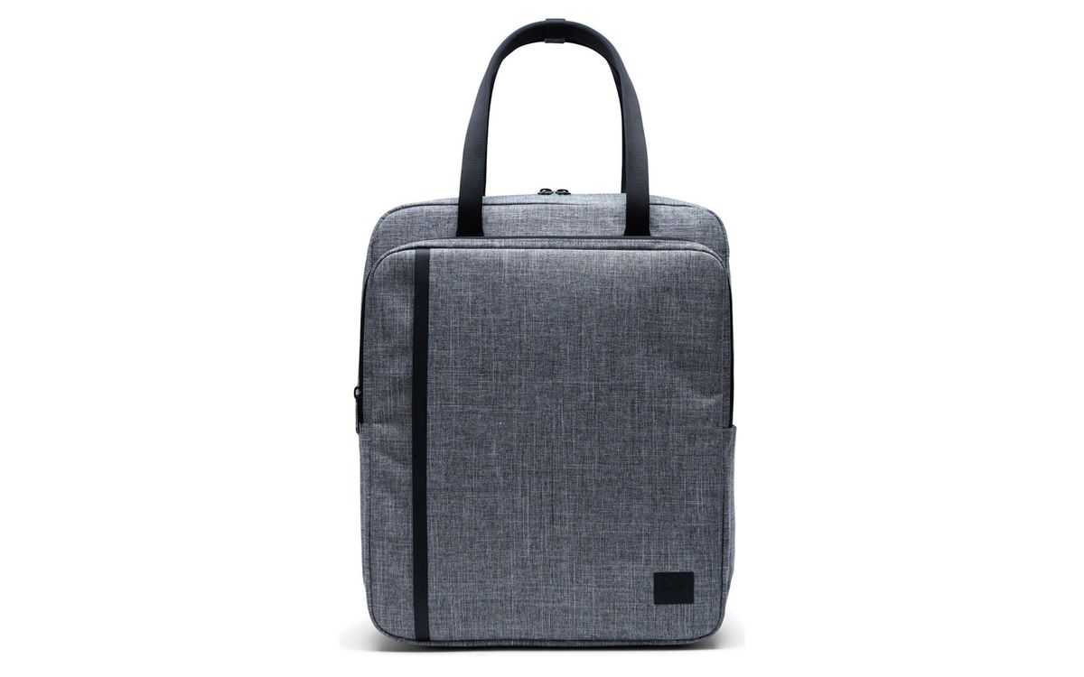 Grey Backpack and Tote Combination
