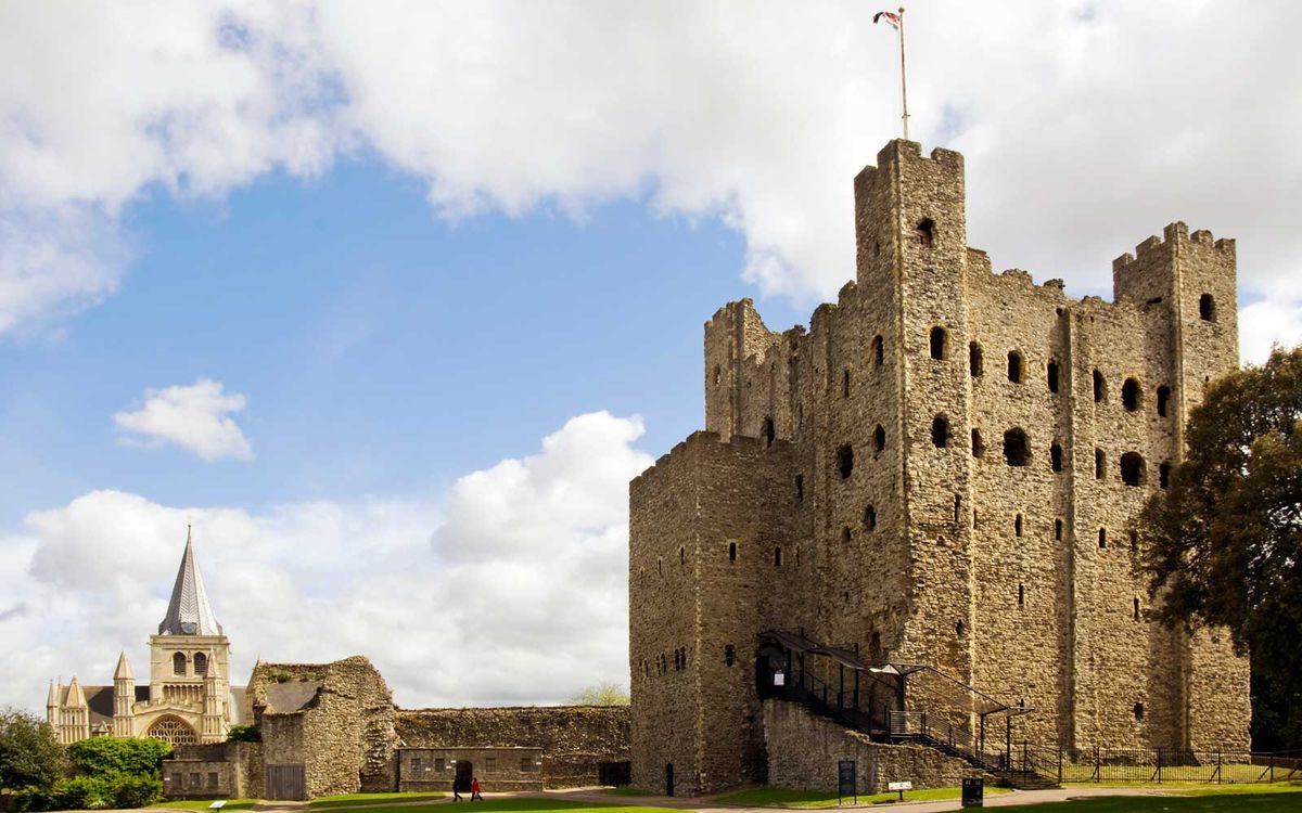 Rochester Castle, Kent, South East England
