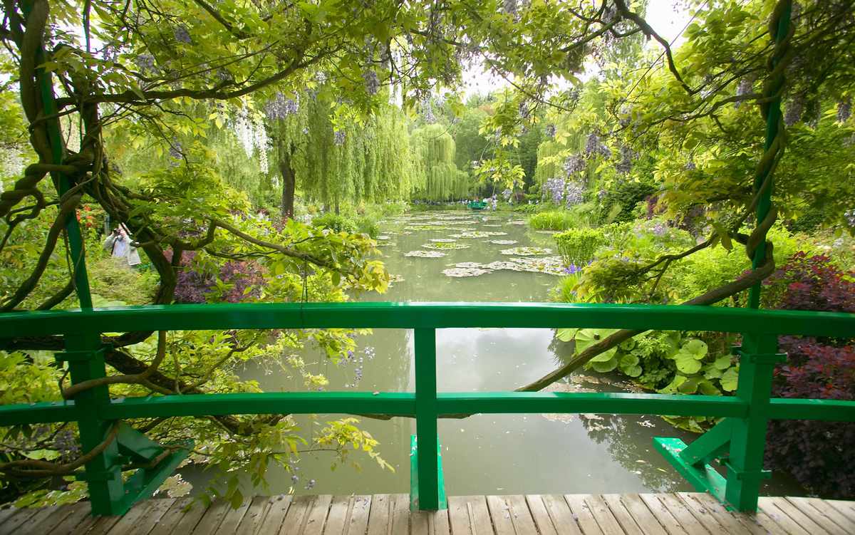Claude Monet garden in Giverny