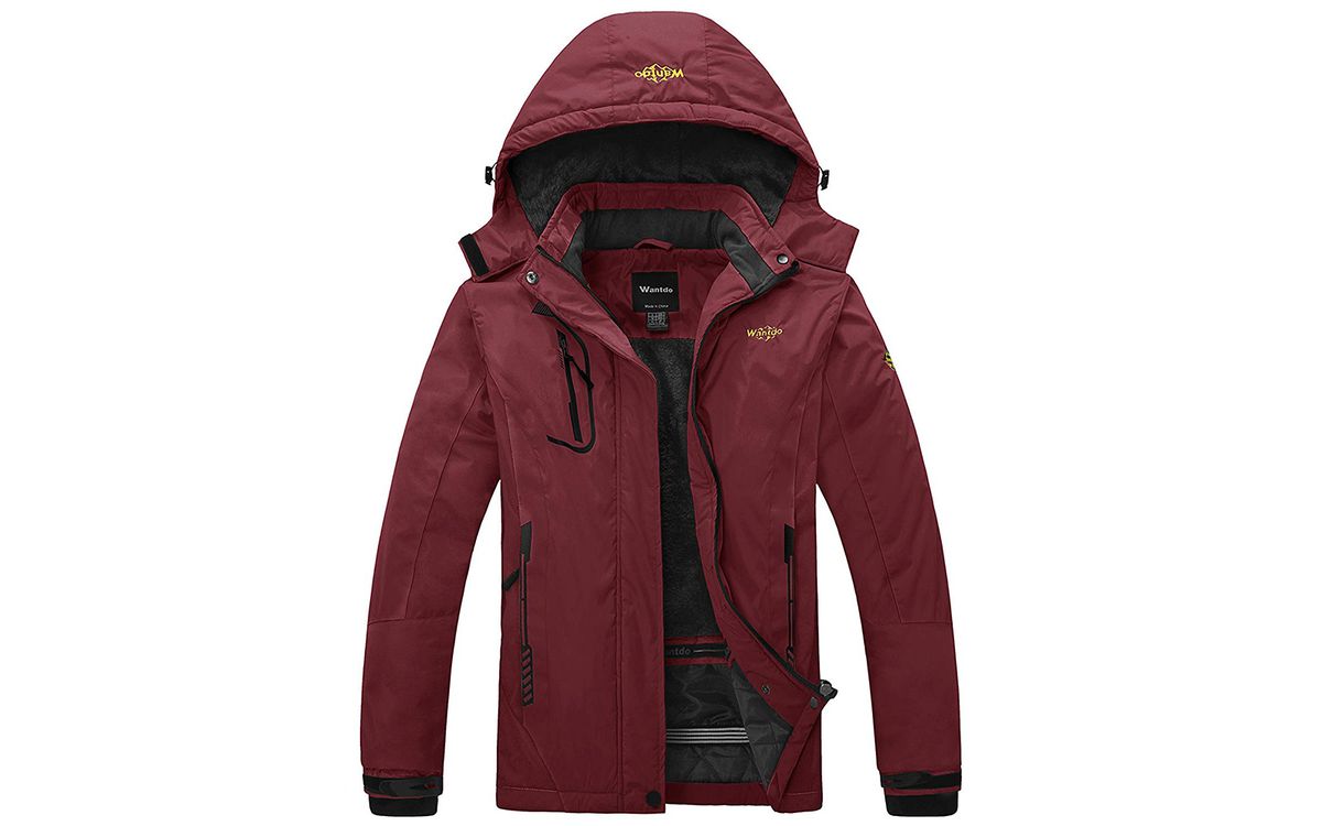 Wantdo Women's Mountain Waterproof Ski Jacket