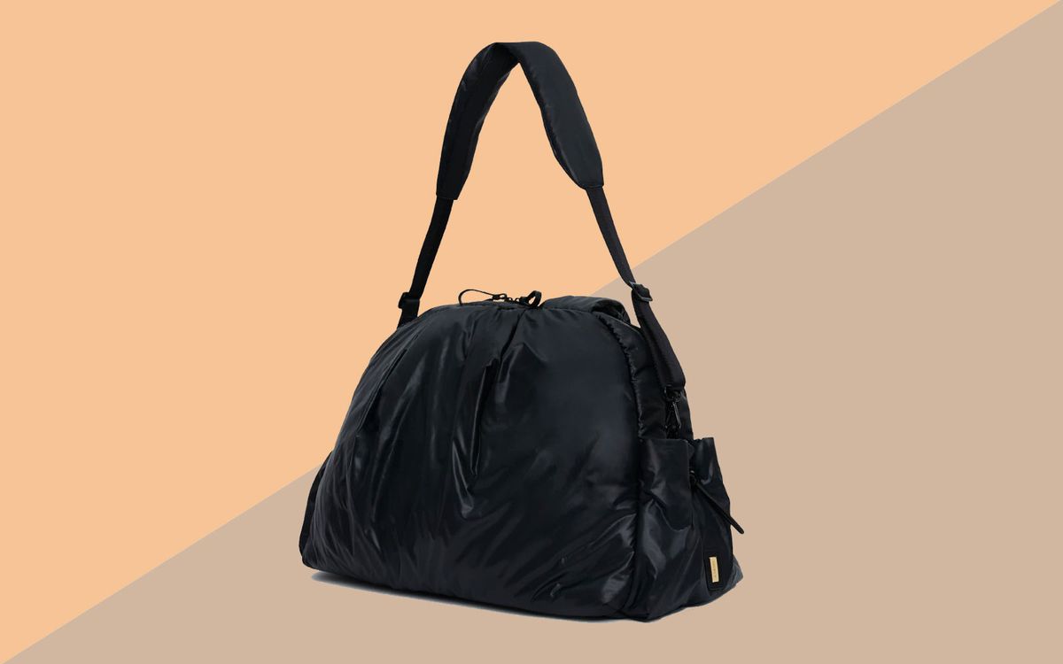 Black Nylon Duffel Bag