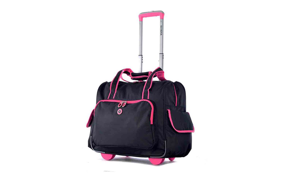 Olympia Deluxe Fashion Rolling Overnighter
