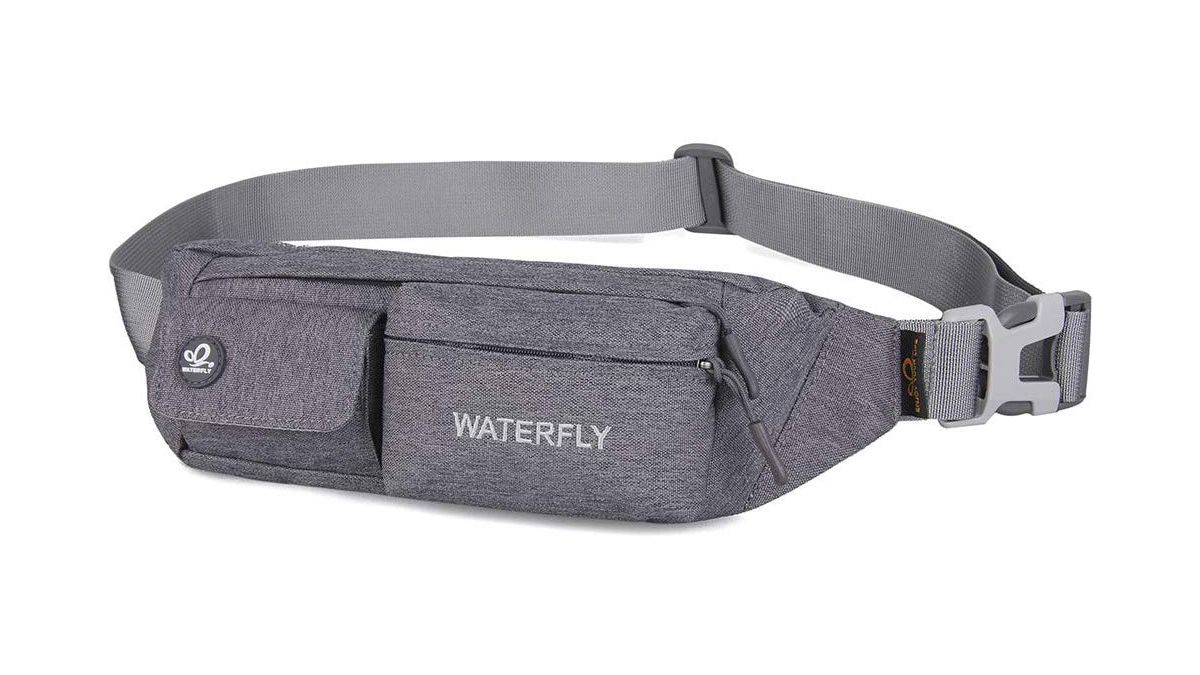 Waterfly Slim Soft Polyester Water Resistant Waist Bag Pack