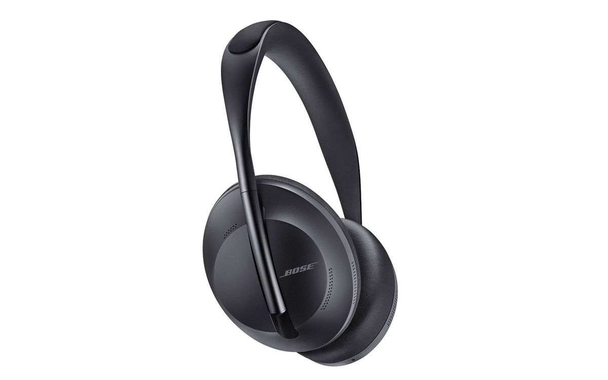 Black Bose headphones