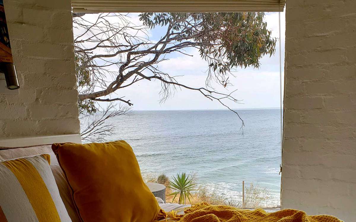 Window view from Kangaroo Island Stays