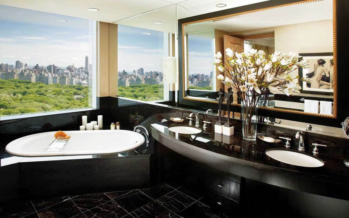 Window view from Mandarin Oriental New York