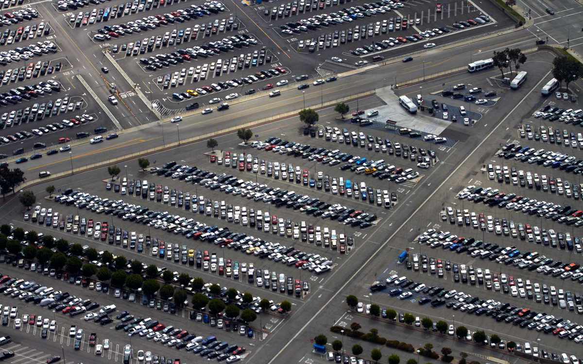 Los Angeles International Airport (LAX), Los Angeles, California, USA.