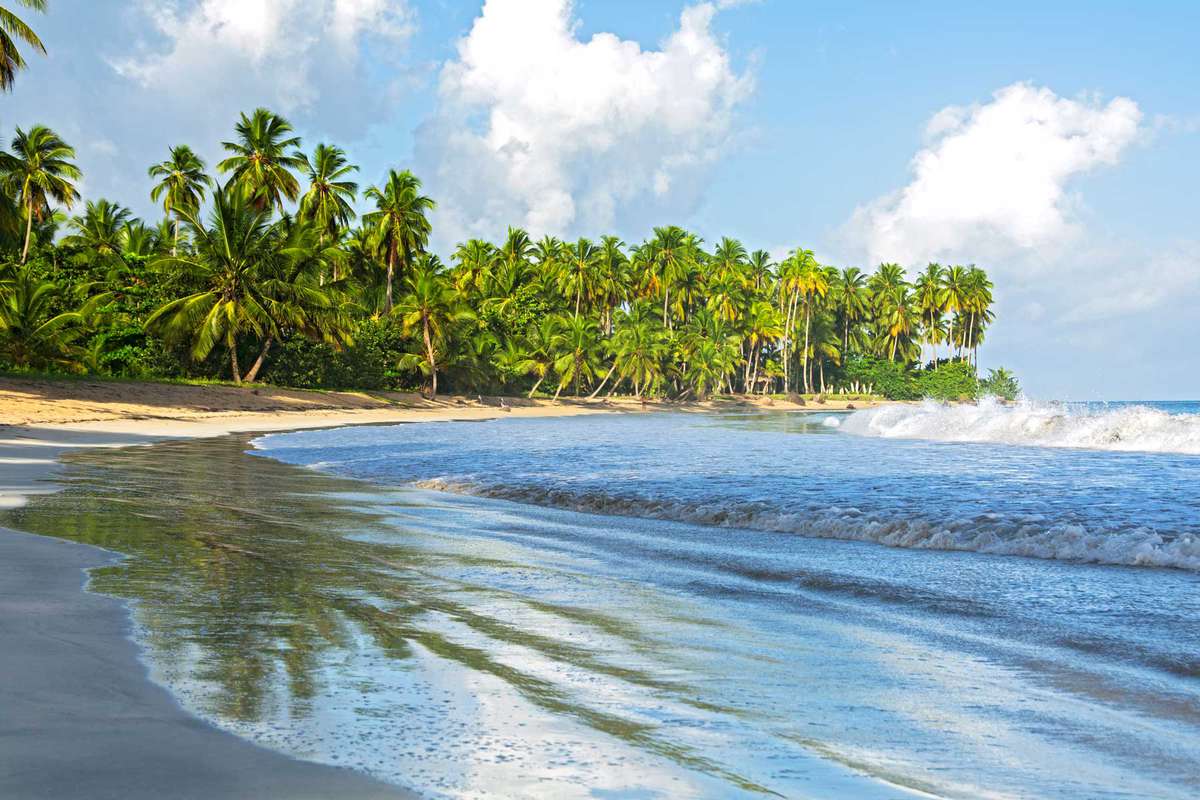 Beach in Dominican Republic, Caribbean