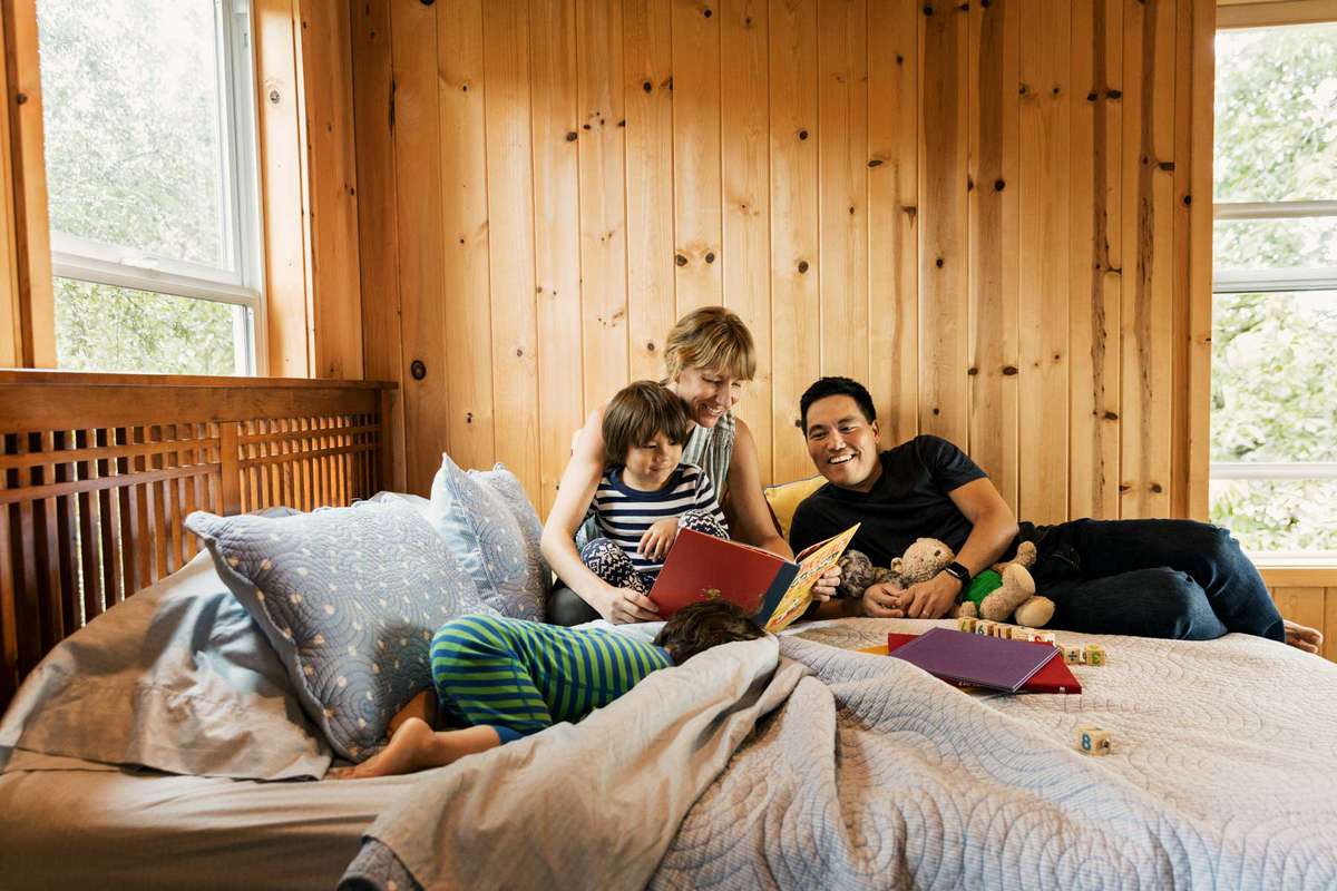 Airbnb Experiences for World Book Day, people reading books in their homes