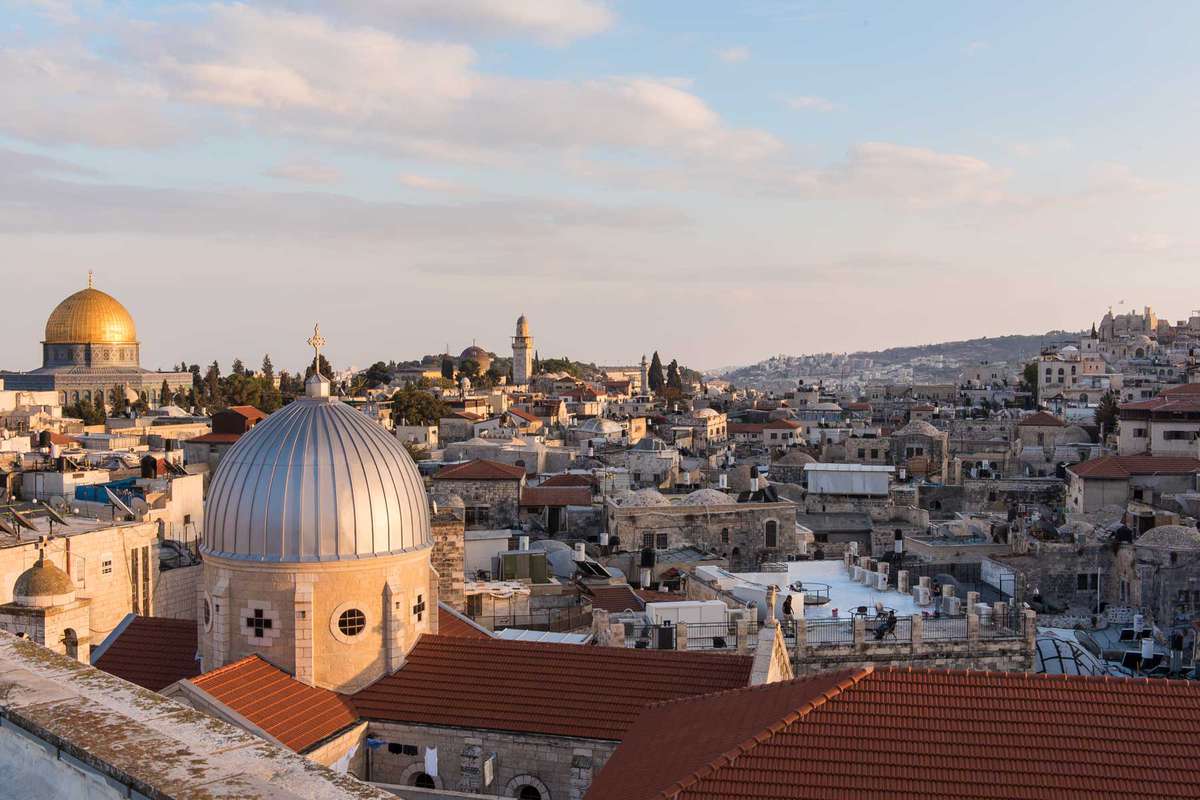 A view of Jerusalem's Old City